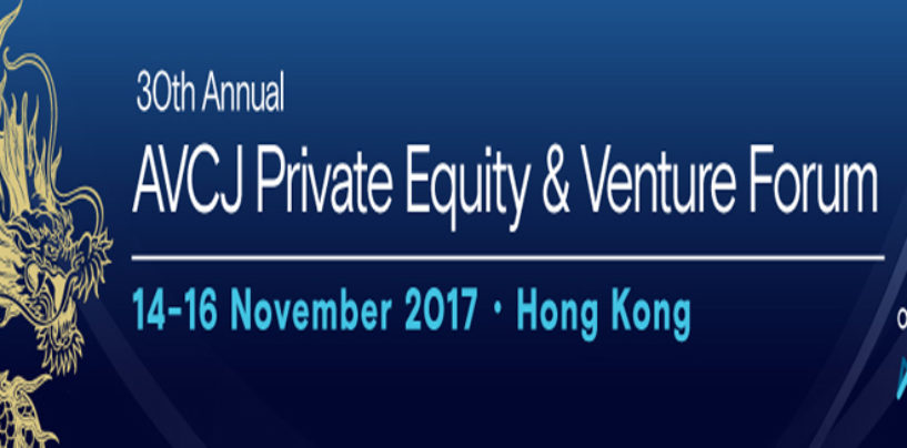 The 30th AVCJ Private Equity &; Venture Forum to Take Place in November