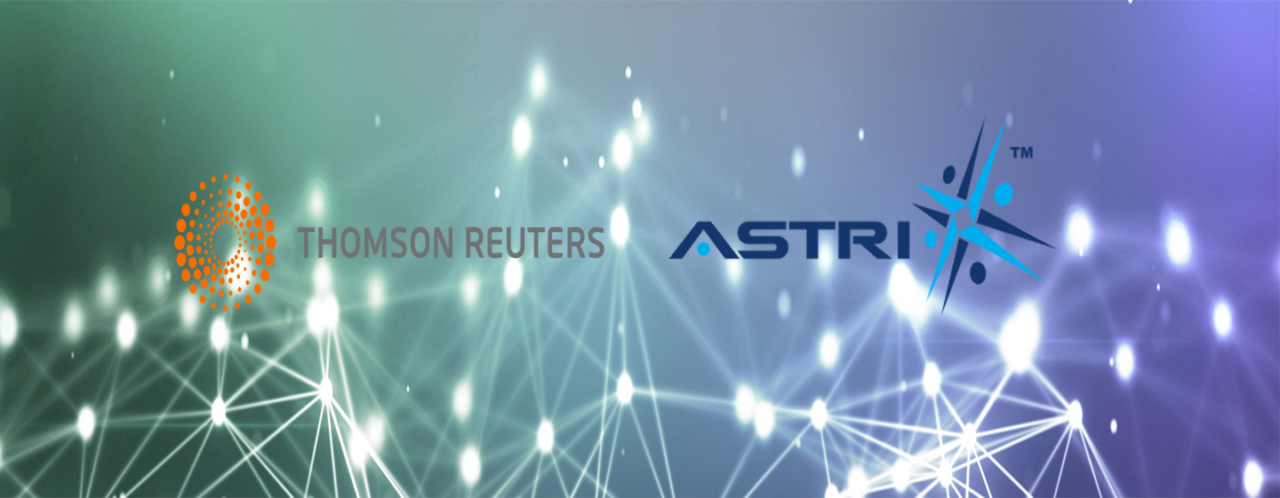 Thomson Reuters Partners with ASTRI to Support the HKMA-ASTRI FinTech Innovation Hub