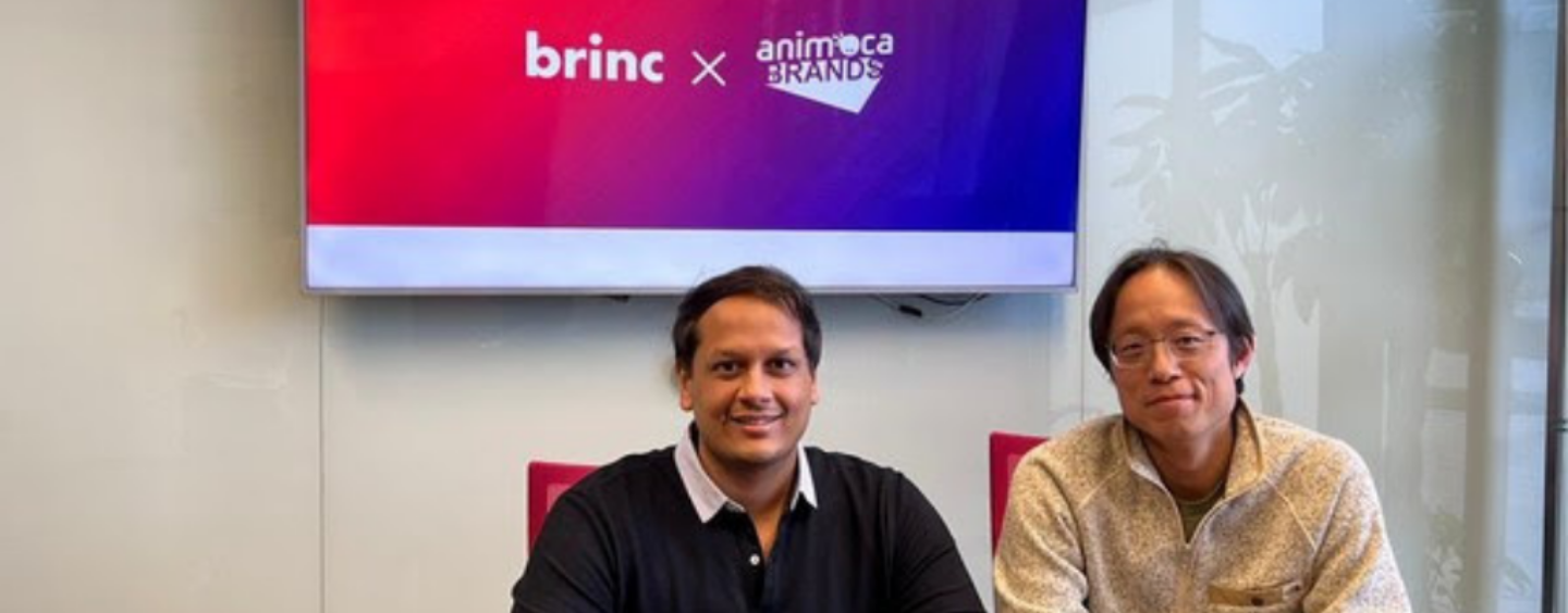 Venture Accelerator Firm Brinc Closes US$30 Million Series B Led by Animoca Brands