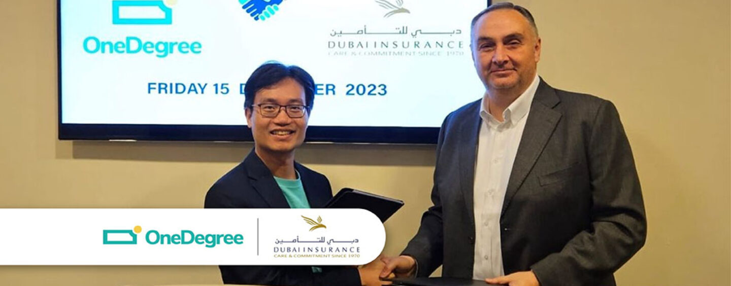 Dubai Insurance Invests in OneDegree for Digital Asset Insurance Partnership